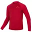 Endura One Clan Raglan LS Jersey Rust Red 